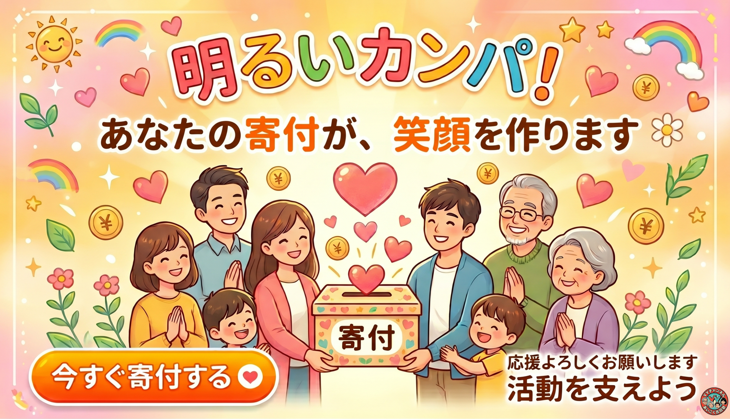 カンパ募集バナー